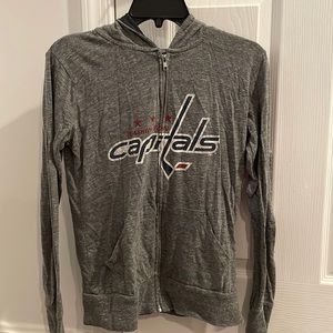 Washington Capitals Zip up hoodie.